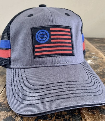 #ad Chicago Cubs Law Enforcement amp; Firefighter Appreciation Night Promotional Hat $32.00