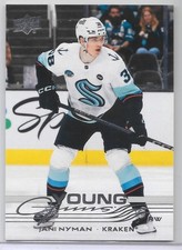 JANI NYMAN 2025-26 UPPER DECK #1 YOUNG GUNS RC/FINLAND/SEATTLE KRAKEN