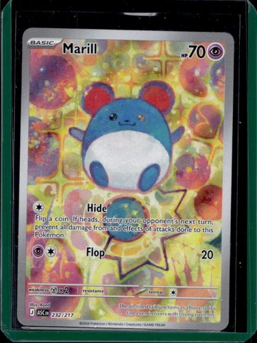 2026 Pokemon Ascended Heroes Marill Illustration Rare #232/217