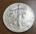 1996 Key Date! American 1 Oz Silver Eagle - .999 Pure Fine Silver - Rare Coin!