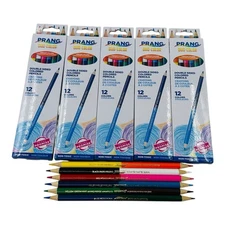 5 Packs Prang Double Sided Colored Pencils 12 Colors