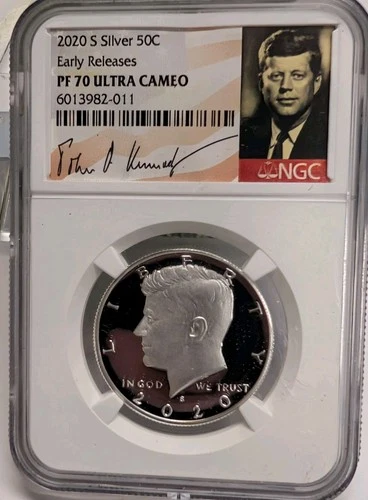2020-S San Francisco Kennedy Silver Half Dollar Proof NGC PR70DCAM