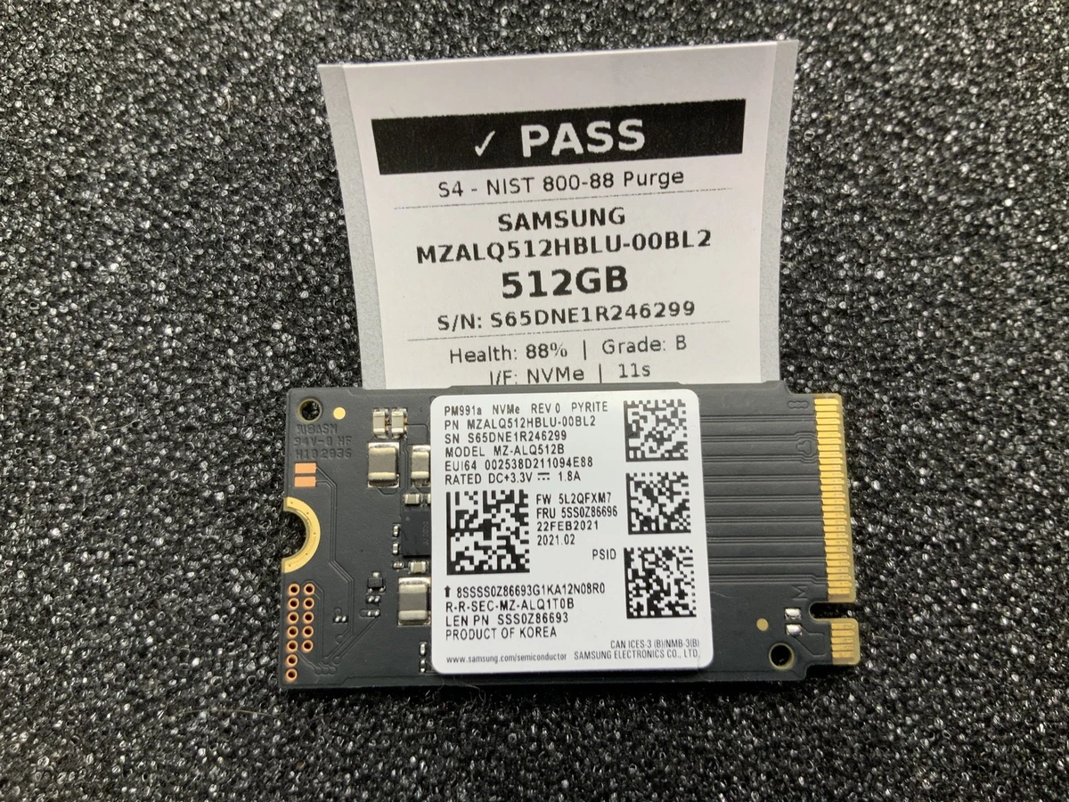Samsung 512 GB Solid State Drives for sale | eBay