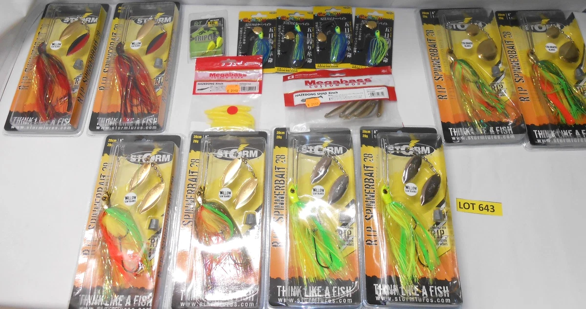 Lot De Leurres De Pêche Vintage - Jigs - Occasion - Marque Générique