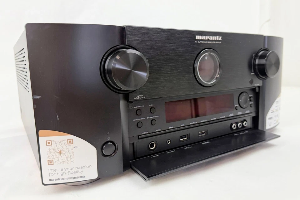 Marantz SR8015 AV Receiver 11.2-Ch 8K HDMI Upscaling Auro-3D IMAX - No Remote - Image 3 of 4