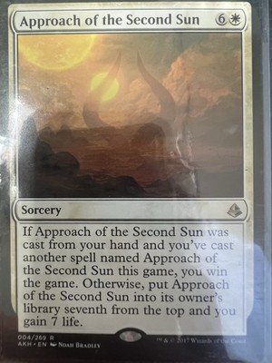 Magic The Gathering Amonkhet Approach of the Second Sun #004/269 MTG TCG CCG