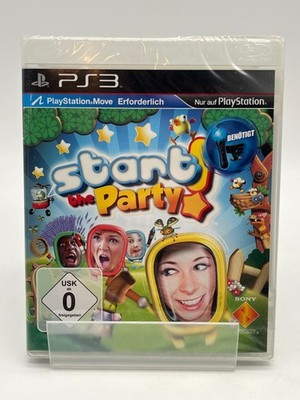 PS3 Spiel Start the Party! - ab 0 Jahren - Playstation Move notwendig - NEU
