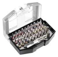 "Kwb Bit-Box TQ60 Stahl 32-Tlg Bitsatz Bit Set Schrauberbits StecknüSse 1/4\""