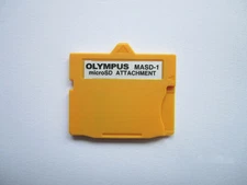 Original Olympus MicroSD Attachment, TF to xD-Picture Card Adapter, MASD-01