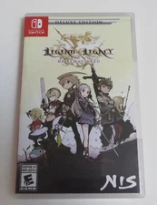 Replacement Case (NO GAME) The Legend of Legacy HD Remastered - Nintendo Switch