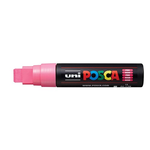 Uni Posca PC-17K Water Based Paint Marker Pen Chisel Extra Broad Select Colour - Picture 14 of 18