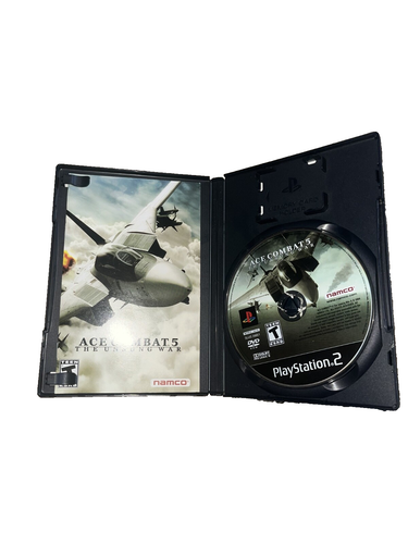 Ace Combat 5: The Unsung War (Sony PlayStation 2, 2004) CIB- Collector Quality - Picture 3 of 6