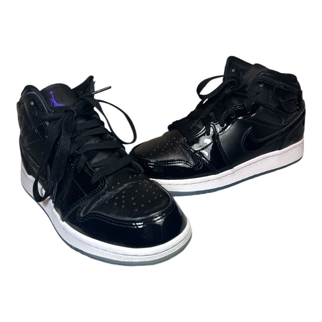 Nike Air Jordan 1 Mid SE (GS) Space Jam DV1337-004 Youth Size 4Y SUPER CLEAN