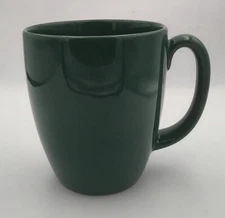 Corelle Stoneware Dark Green Coffee Mug