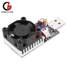 USB Adjustable Constant Current Electronic Load Discharge Module Tester 3A 25W
