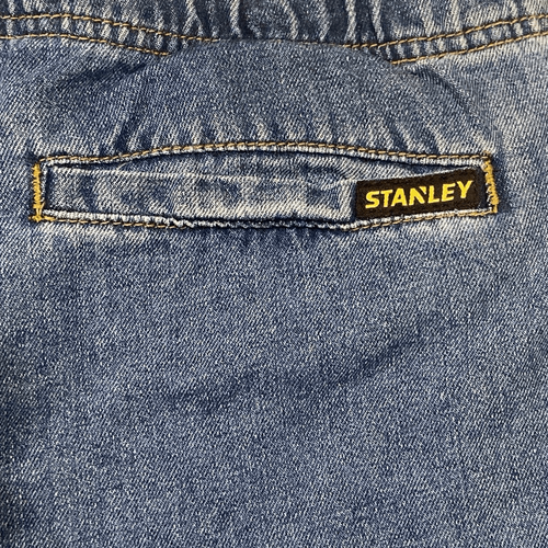 Stanley NWT Denim Jean Shorts Pull-On Full Elastic Waist Classic Fit Men Size 34 - Picture 7 of 11