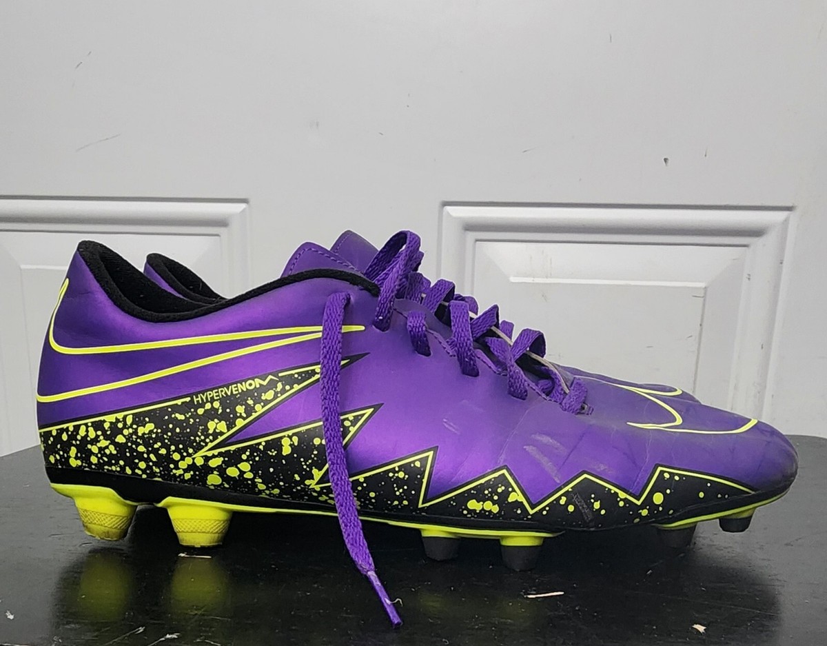NIKE HYPERVENOM 紫 acc Size 11 - Nike Hypervenom Phantom FG Soccer Cleats Purple | eBay