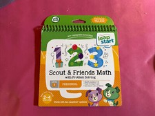 LeapFrog Leap Start Preschool book — SCOUT & FRIENDS MATH PROBLEM SOLVING