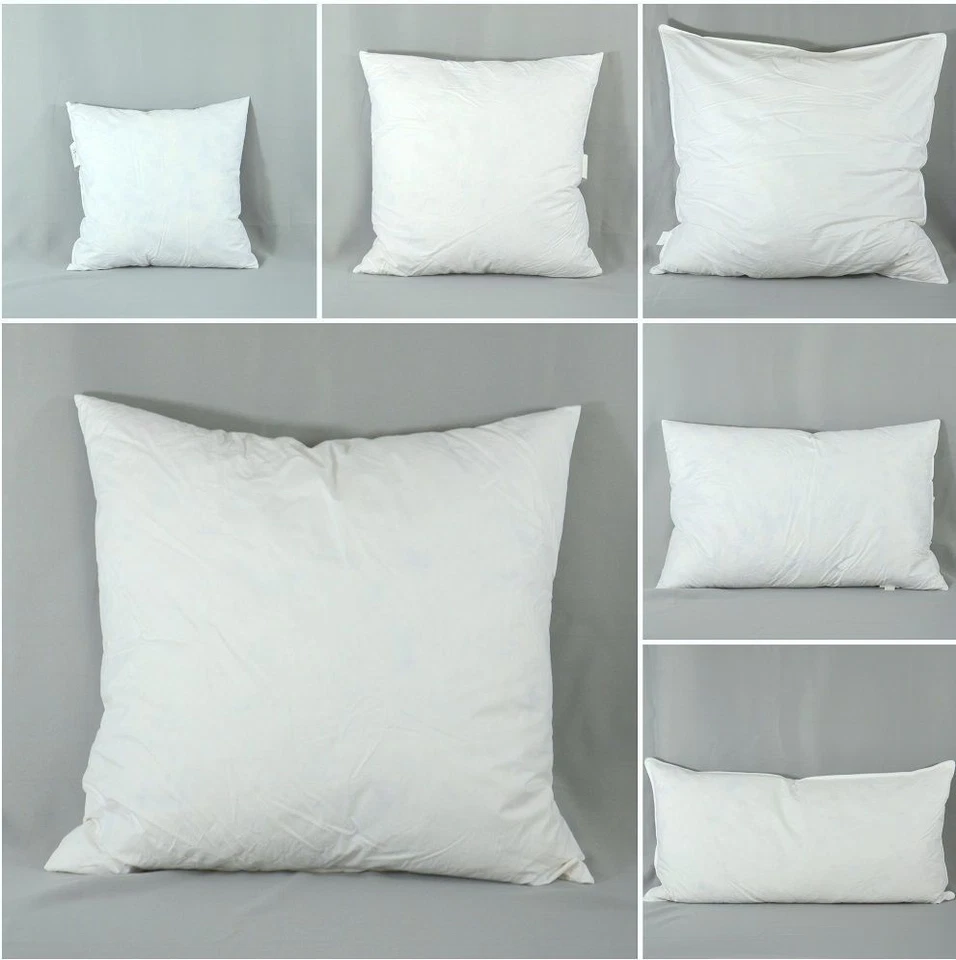 Federkissen Sofakissenfüllung 40x40 50x50 60x40 60x60 40x80 80x80cm Füllkissen - Bild 2 von 2