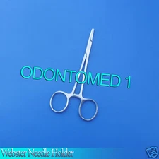 WEBSTER NEEDLE HOLDER SMOOTH 5.5" SURGICAL VETERINARY INSTRUMENTS