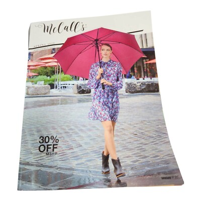 McCall s Catalog Pattern Book SPRING 2020 Counter Display 750 Pages  Very Good