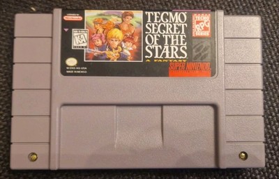Tecmo SECRET OF THE STARS  USA VERSION