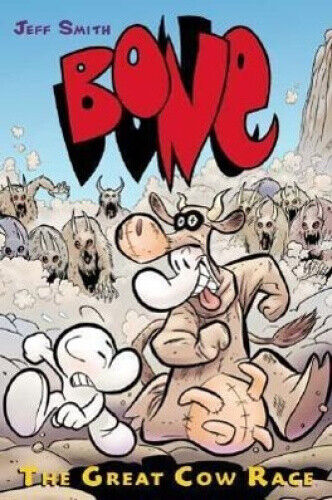 Great Cow Race (Bone #2) (Bone Reissue Graphic Novels (Hardcover)) by Jeff Smith - Afbeelding 1 van 1