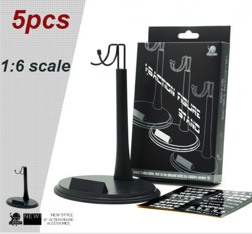 5 PCS 1/6 Scale Action Figure Base Display Stand U Type For Hot Toys  - Picture 1 of 6