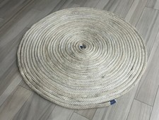 12 Strand Twisted White 100 Nylon Boat Rope Anchor Line Dock Mooring 160 Feet