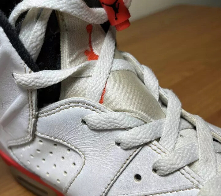 Nike Air Jordan 6 VI Retro White Infrared 2014 Size 10.5 Sneakers