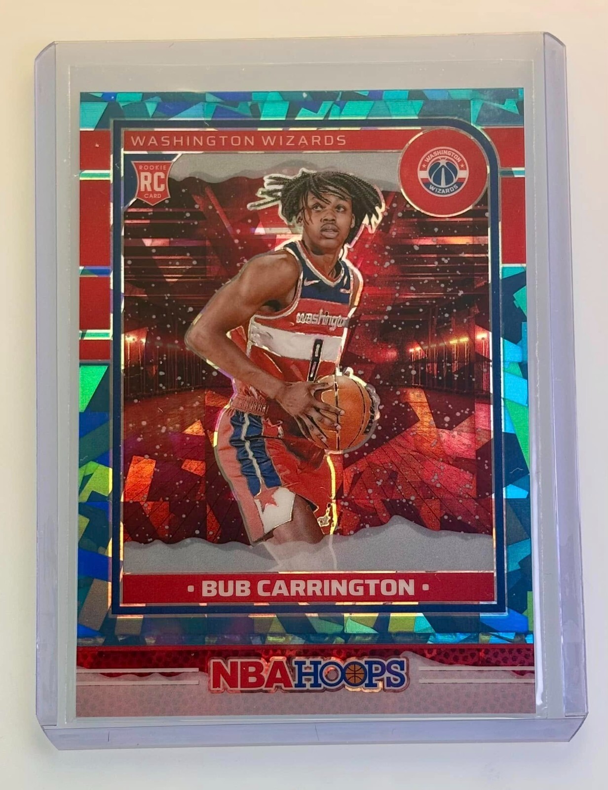 Bub Carrington RC Winter Blizzard 48/88 2024-25 Panini Hoops Basketball #244