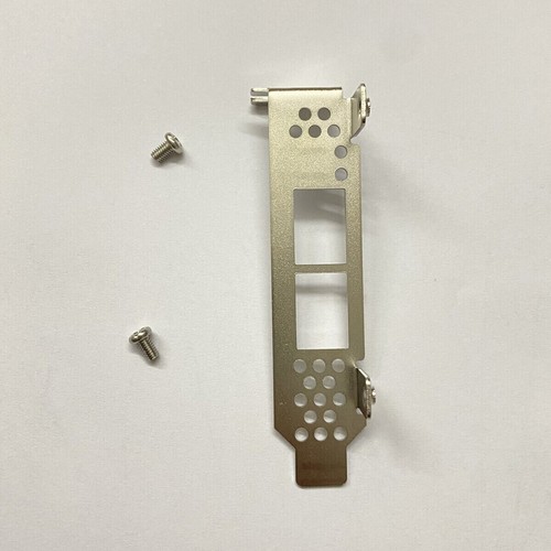 Low Profile bracket for Chelsio T520-CR T420-CR T520-LL-CR T520-SO-CR HTTG1 - Picture 2 of 2