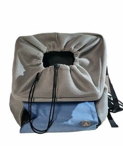 RAYMACE Dog Bike Basket Bag with Reflective Stripe Multipurpose Pet Carrier for 