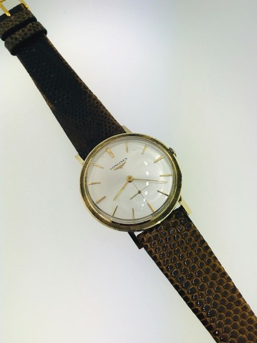 14K SOLID GOLD LONGINES WATCH 100 