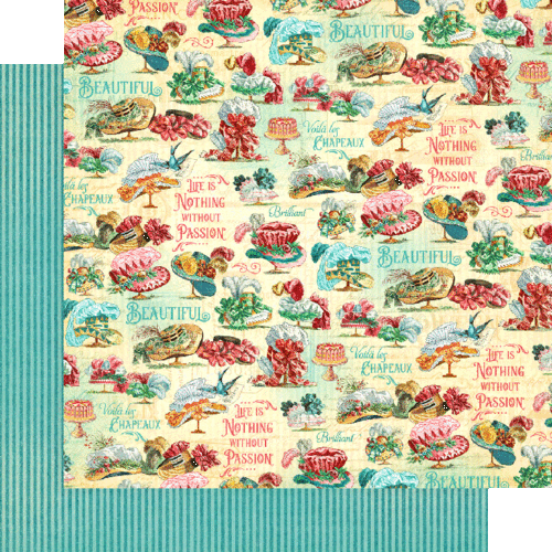 JUEGO DE PAPEL GRÁFICO 45 ""REINA EFÍMERA"" 12X12 8 HOJAS LUGAR DE SCRAPJACK - Imagen 8 de 9