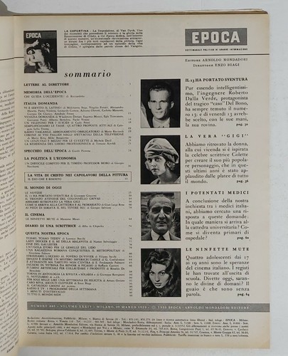 44657 EPOCA 1959 n.443 - Rosanna Schiaffino Aldo Moro - Imagen 2 de 4