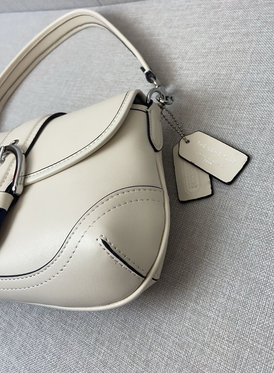 ✨良品✨【COACH】SOHO ソーホー　ハンドバッグ　ホワイト　オールレザー s-l400.jpg