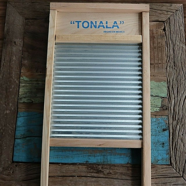 Authentic Mexican PRINCIPE Tallador Washboard 22" Lavadero Classic