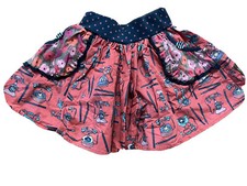 Matilda Jane Skirt Girls Size 6 Hold the Phone Secret Fields Telephone Twirl
