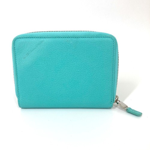 TIFFANY&Co. Business card holder Billfold Bi-fold pouch Multi case Card Case - Picture 2 of 11