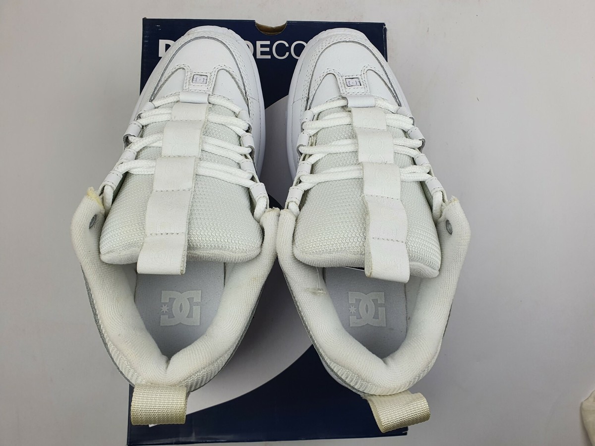 DC shoe CO USA Lynx OG “Triple White” Skate Shoe (4US) New DC shoe CO USA Lynx OG “Triple White” Skate Shoe (4US) New