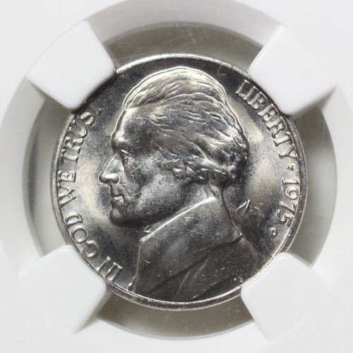 1975 D Jefferson Nickel NGC & MAC MS67 4FS ***Rev Tye's Stache*** #8001 - Bild 2 von 4