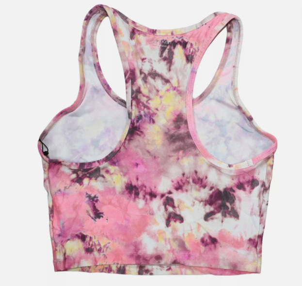 Calvin Klein Performance Printed Racerback Women's Crop Tank Top 11188 image 2