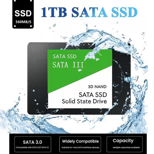 SSD Sata 1TB Hard Drive Disk Sata3 2.5 Inch SSD For Laptop and Desktop Ds SSD Sata 1TB Hard Drive Disk Sata3 2.5 Inch SSD For Laptop and Desktop Ds