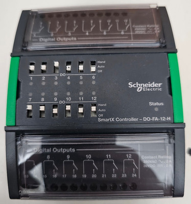 SCHNEIDER ELECTRIC SMARTX DO-FA-12-H CONTROLLER SXWDOA12H10001 MIT SXWTBIOW110001