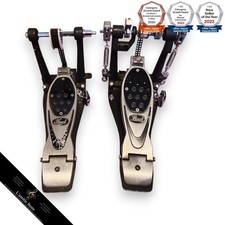 Pearl P2002C Eliminator Double Bass Drum Pedal Custom Canopus Fully Upgraded