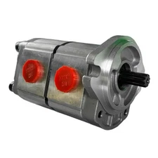 New Two-Section Hydraulic Pump for AGT KTT23 Mini Skid Steer Loader USA 