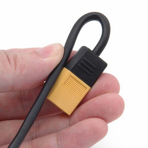 Power Cable Adapter with Male For XT60 to Male DC5525 for TS100 Soldering Work - Picture 3 of 10