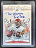 2025 Panini National Treasures Dante Hall Notable Nicknames Auto #/49 Chiefs