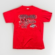 Vintage 1987 St. Louis Cardinals National League Champions T Shirt